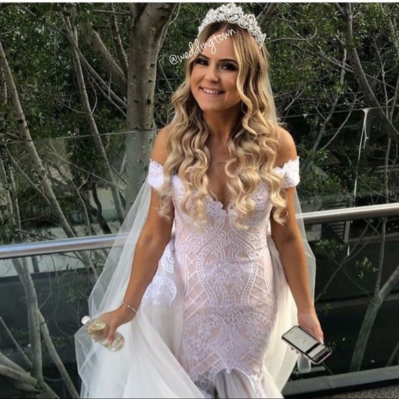 Wedding bridal tiara crown pageant diamonds - Picture 7 of 9